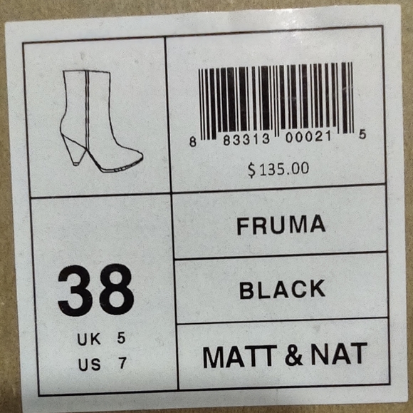 NIB Matt & Nat Fruma Heeled Boots 7 - Picture 5 of 5